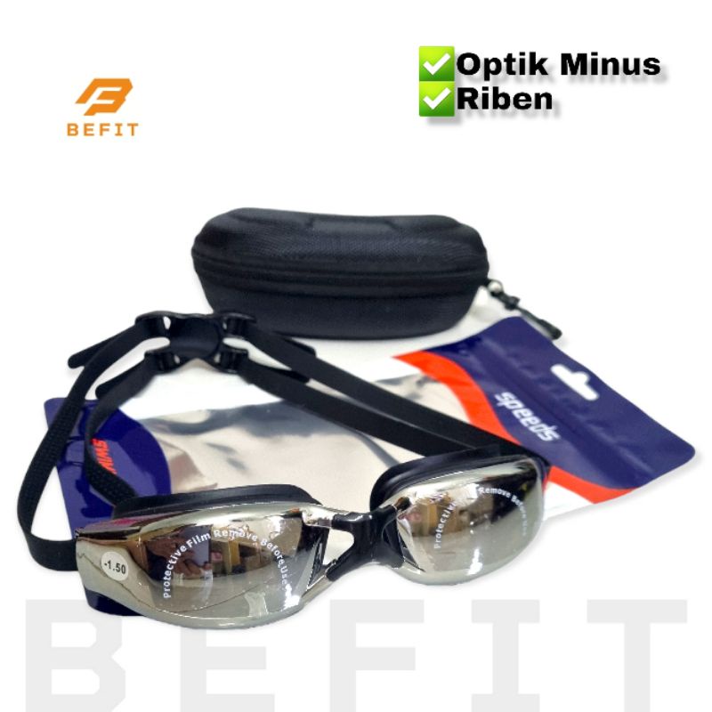 Kacamata Renang/ Diving Optik Minus Dewasa Anak