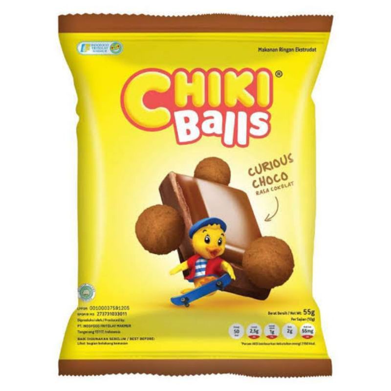 

CHIKI Balls Coklat 55g