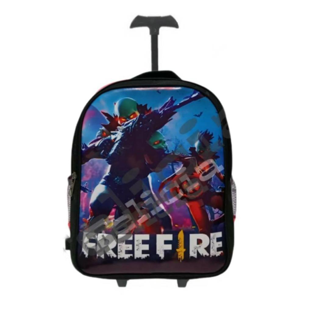 Ransel Troly Anak Model Free Fire Baru