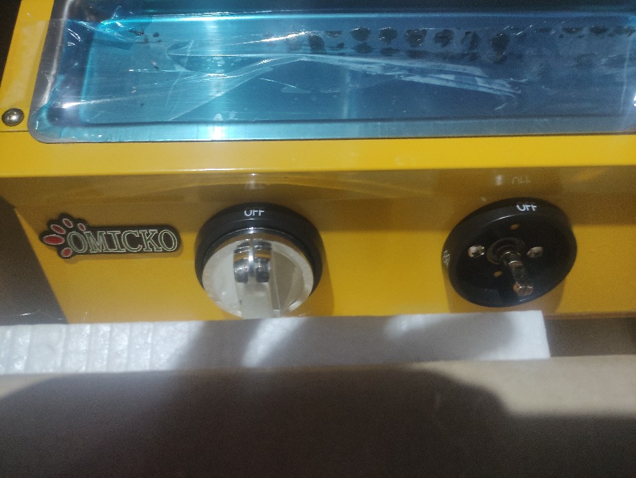 Kompor Panggang Sosis Seafood Omicko 2 Tungku + Kaca Pengaman/kompor Grill Pemanggang Sosis Bbq Sate