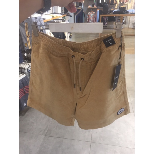 CELANA PENDEK PRIA RVCA ORIGINAL SUN OF RVCA CORD