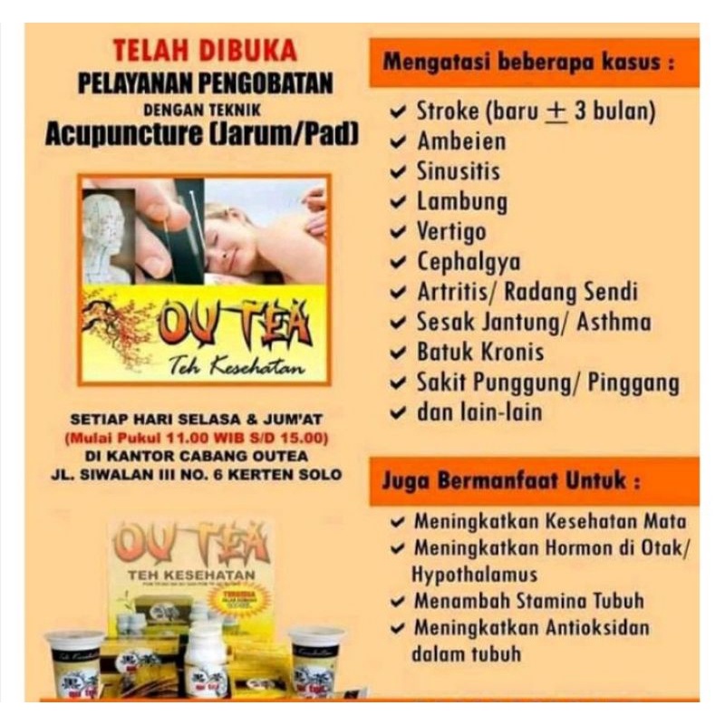 

TEH OU TEA CHINA ORIGINAL BPOM | Agen resmi Jakarta Selatan