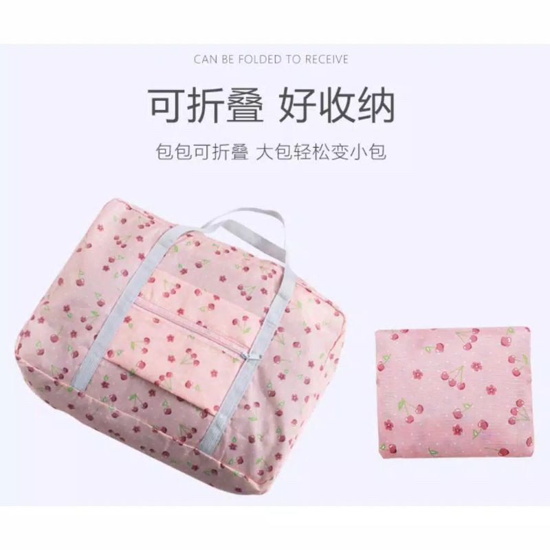 Tas Travel Lipat Import / Foldable Travel Bag Murah