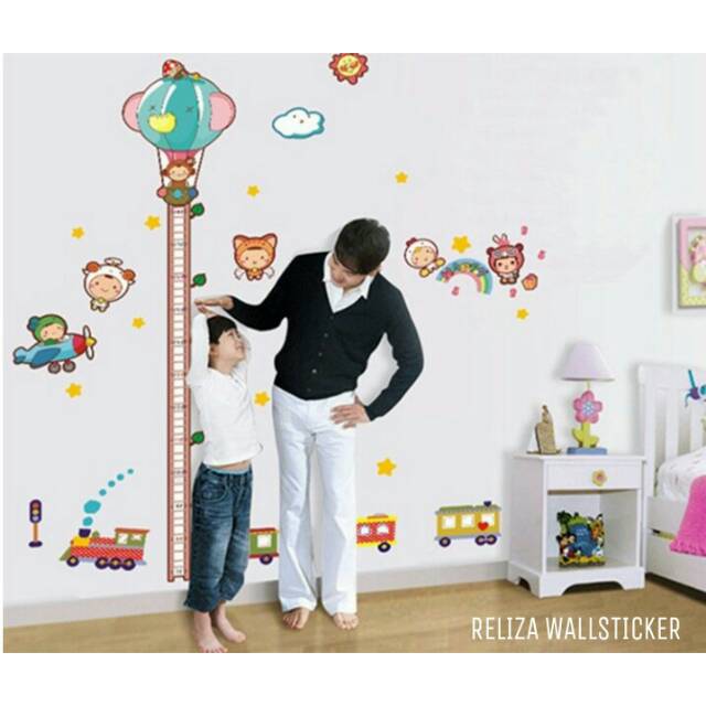 RELIZA WALLSTICKER 60X90 TINGGI BADAN TRANSPORTASI CAR MOBIL N KERETA AY890