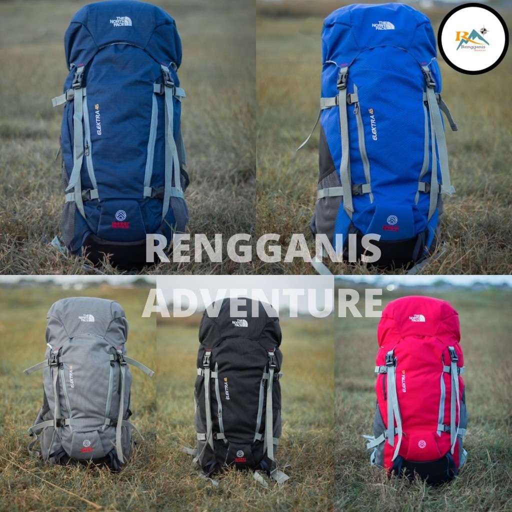 TAS RANSEL CARRIER GUNUNG 60 LITER DAN 45 LITER CAMPING OUTDOOR HIKING