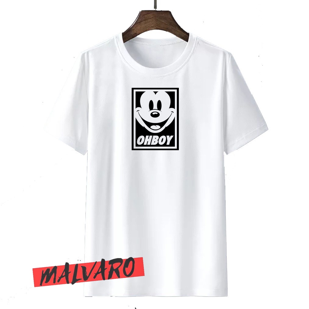 MALVARO-Kaos Distro Premium / Kaos Unisex / Baju Pria Wanita / MVN3-19