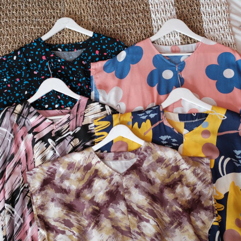 Part 2 Daster Busui Bahan katun rayon premium-4