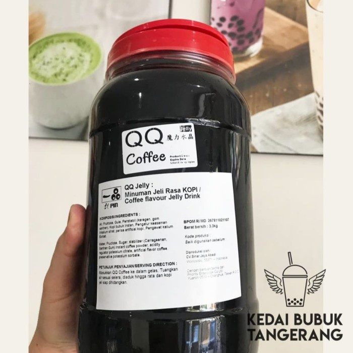 Jual QQ COFFEE JELLY 3,3KG ITPIN TOPPING MINUMAN CHATIME Shopee Indonesia
