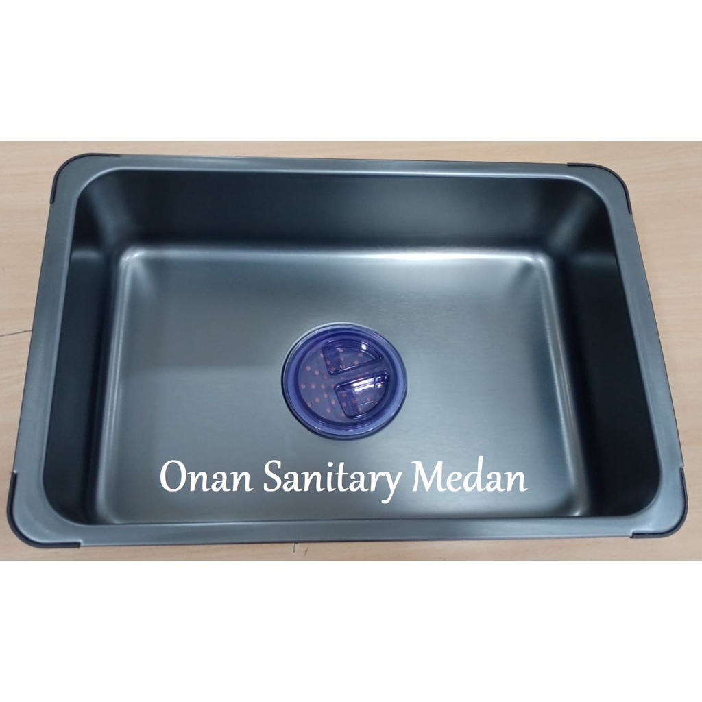 Tirisan Kitchen Sink Stainless Warna Black