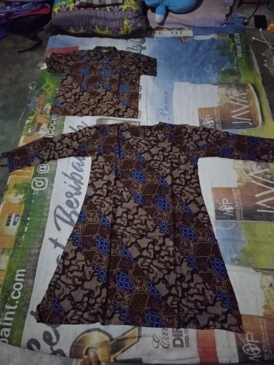 Batik Couple Keluarga Sania Ruffle Ori Ndoro Jowi Dnt Termurah Shopee