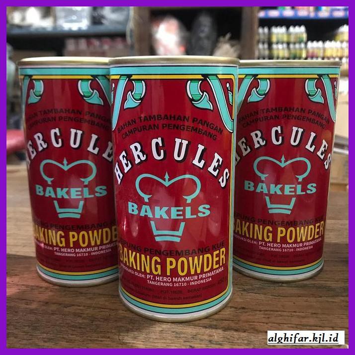 

Redwop-Gnikab- Baking Powder Hercules 450Gr -Hallall.