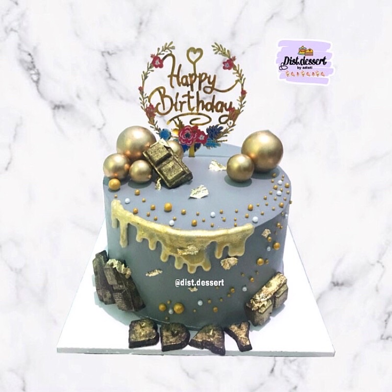 

gold cake