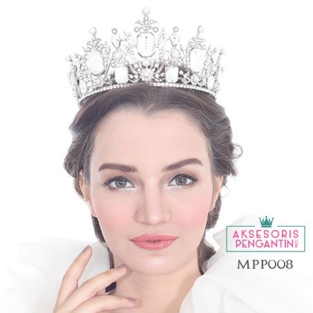 [TOKO TERPERCAYA] HEADPIECE MAHKOTA PENGANTIN AKSESORIS WEDDING HAIRBAND C