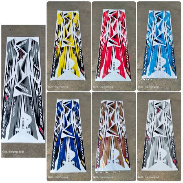 (COD) STRIPING SUPRA X 125 WAVE 125i