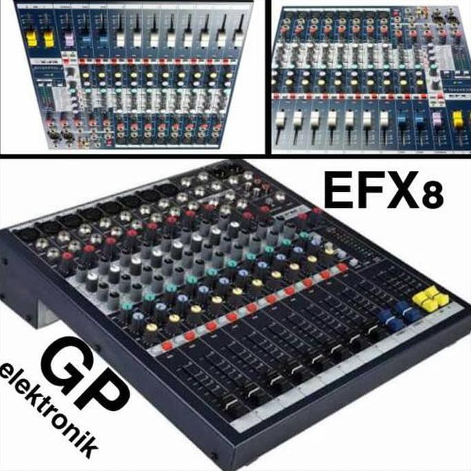 audio mixer SOUNDCRAFT EFX8