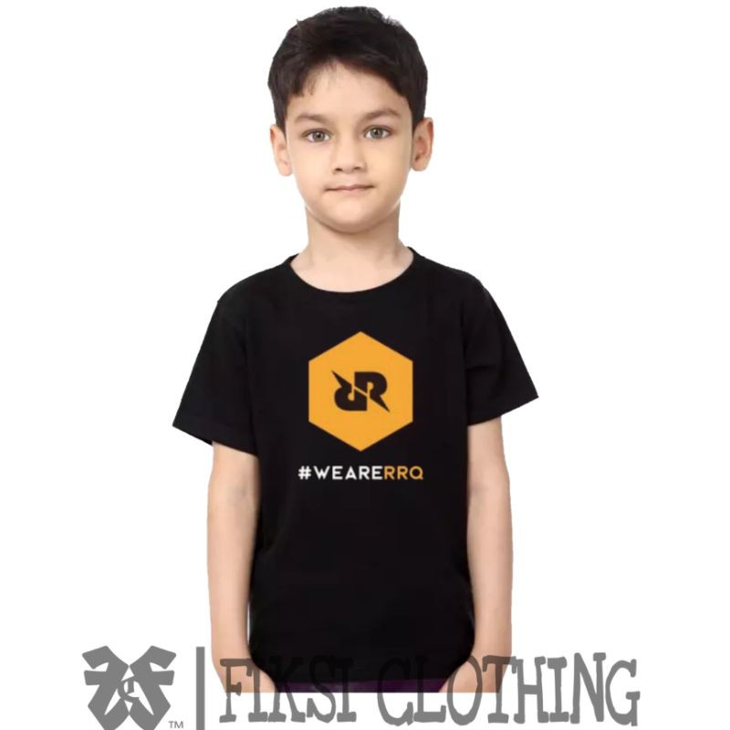 Tshirt Baju Kaos Anak We Are RRQ Esports - Fiksi Clothing