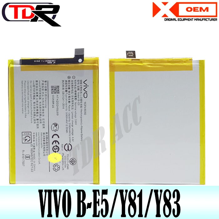 BATTERY BATERAI VIVO Y81 Y83 B-E5 OEM | Shopee Indonesia