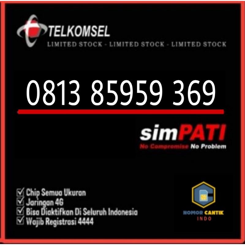 Nomor Cantik Simpati Telkomsel 369