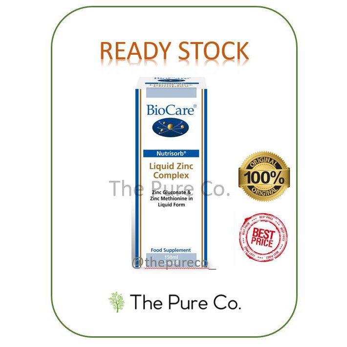 BioCare Nutrisorb Liquid Zinc Complex
