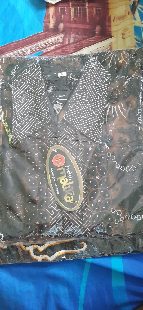 Bswart Batik Hrb026 Kenongo Hem Pendek Padi Pekalongan M L Xl Batik Pria Murah Modern Grosir