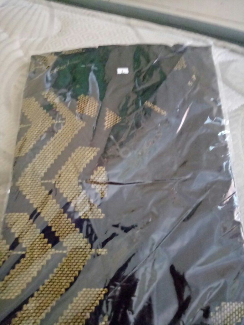 Koko Zigzag Hitam Kombinasi Gold By Distro Batik
