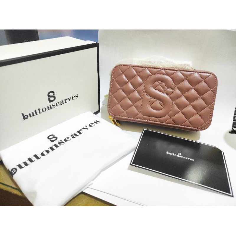 Yura Bag Mahogany Siap Kirim Buttonscarves