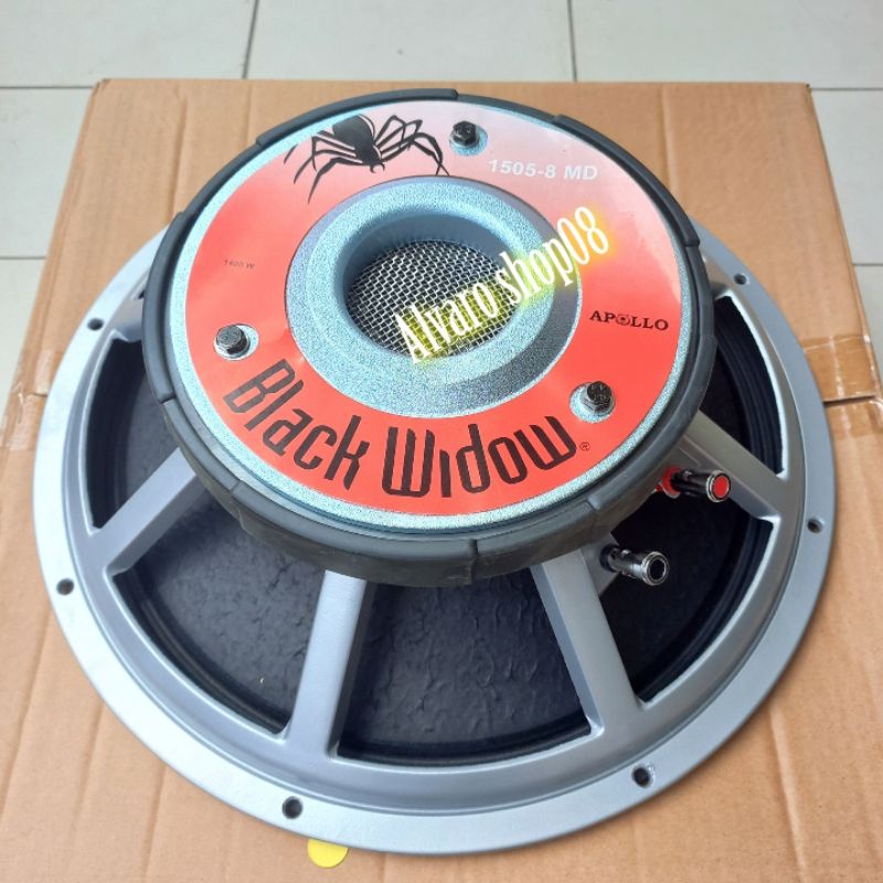 SPEAKER 15 INCH BLACK WIDOW APOLLO 1505-8 MD