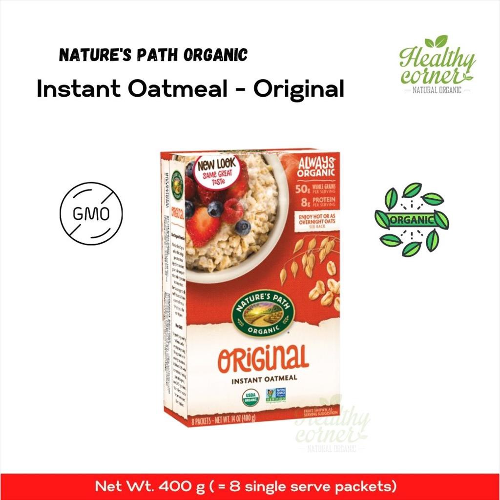 Nature's Path Organic Instant Oatmeal Original 400g ( Havermut Organik )