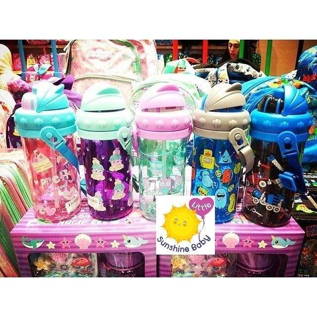 Smiggle Strap Bottle Straw Ori - Botol Minum Anak Smiggle Ori
