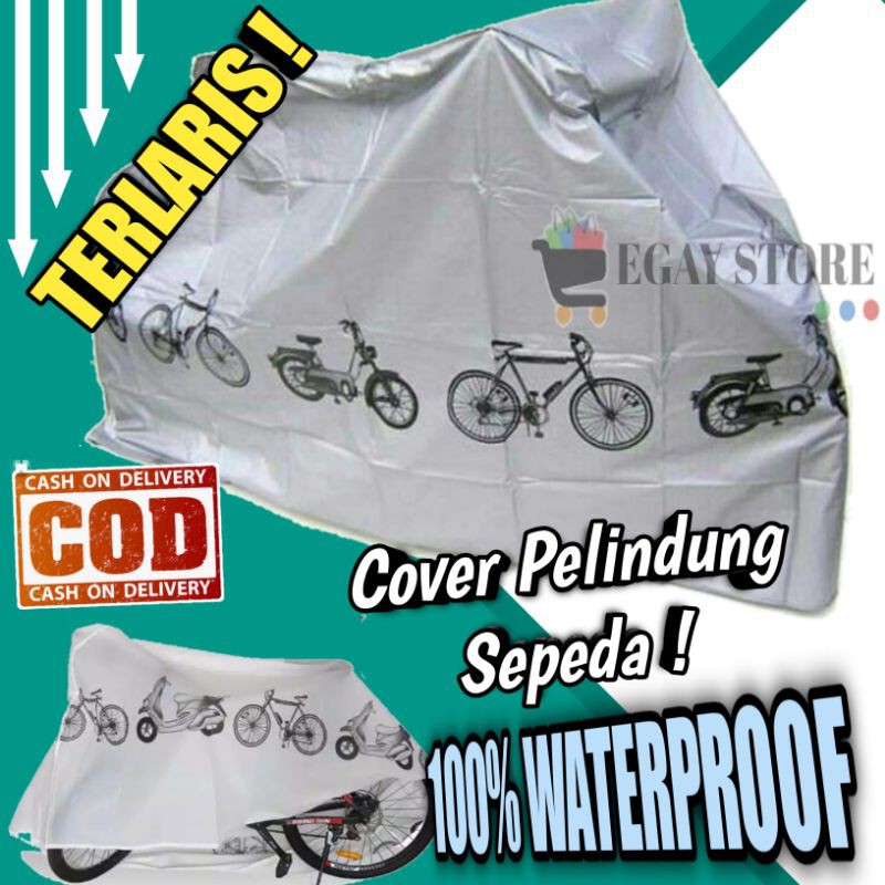 Sarung Sepeda Gunung Pelindung Sepeda Lipat Cover Bicycle Mtb Sarung Motor Matic Bebek Small