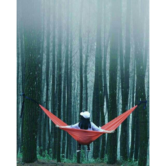 Hammock 270 x 150 cm ~ Tempat Tidur Gantung Ayunan Bartex ~ Hamock Hamok Hamuk