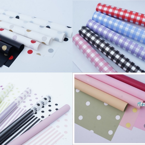 

Flower Wrapping /Kertas Buket/Cellophane Polkadot