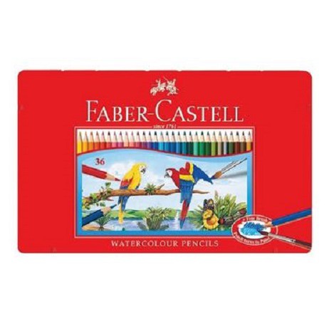 

Pensil Warna Faber Castell Water Colour 36 Tin Case