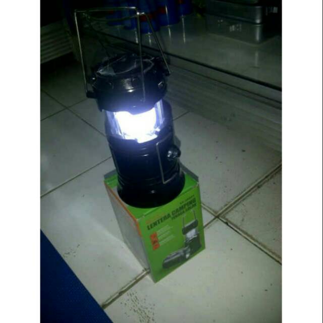 Lampu tenda Lampu badai camping portabel bisa d charge bisa untuk senter