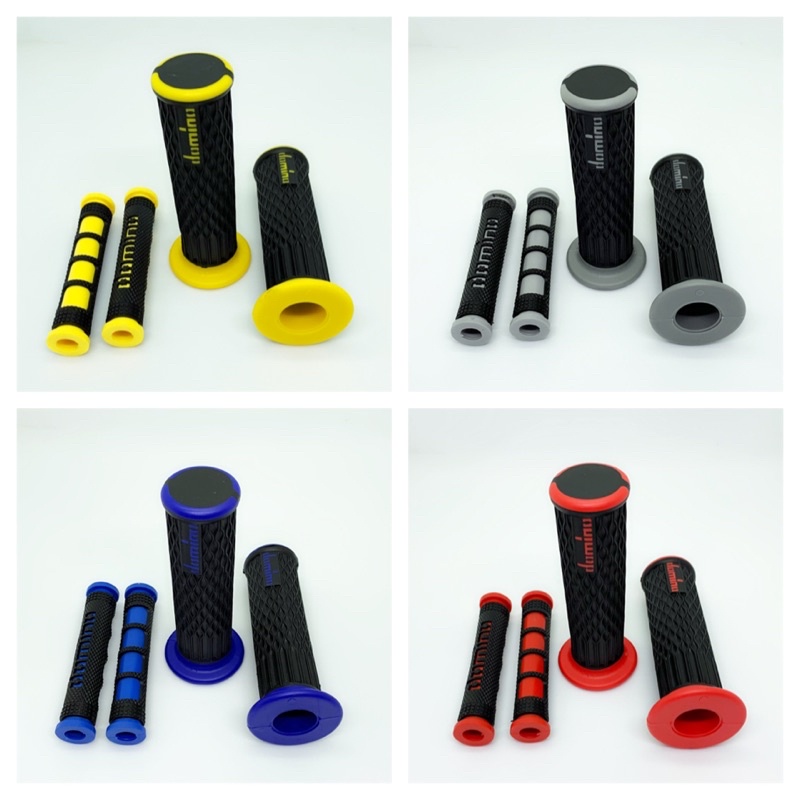 (PROMO PAKET MURAH) handgrip grip domino jaring plus karet handle rem semua motor bisa