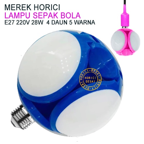 MODEL BARU/E27 28W LAMPU SEPAK BOLA/LAMPU DAUN/LAMPU DERAJAT 360/DAPAT DIPUTAR KE BERBAGAI SUDUT/BOLA LED/LAMPU PUTAR BOLA