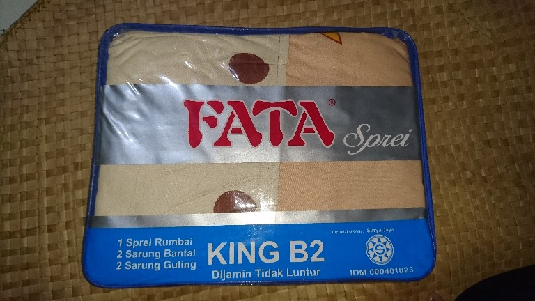 Rc Sprei Fata Rumbai King Ukuran 180x200 Motif Minimalis Harga Terjangkau