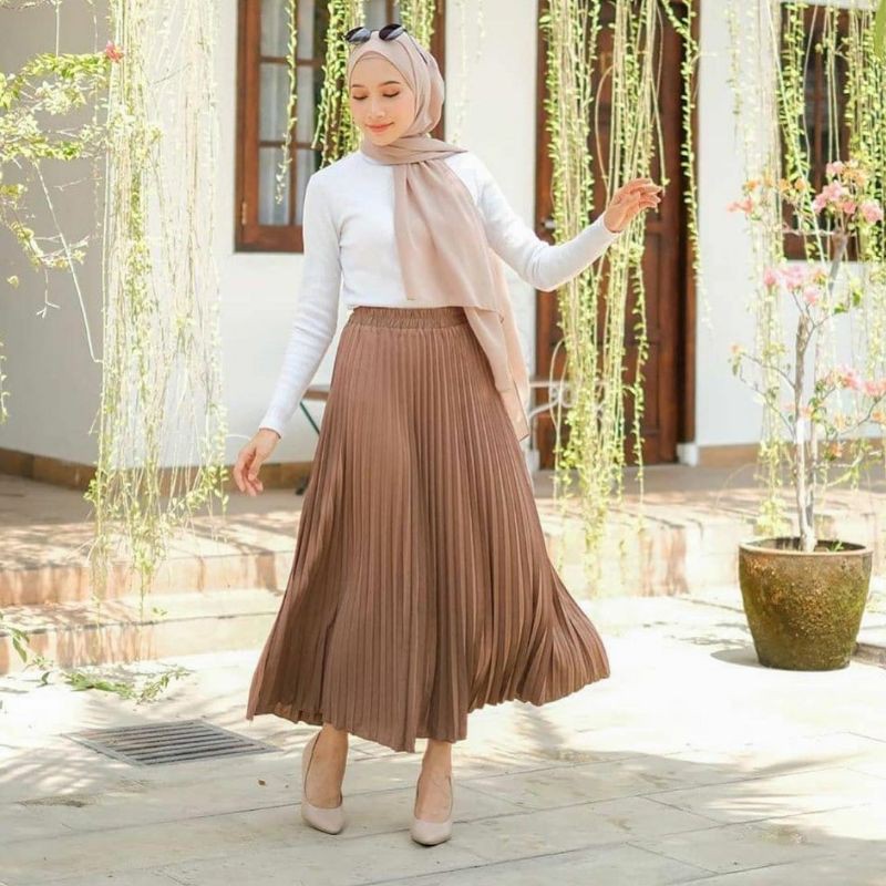 ROK PLISKET PREMIUM//ROK PLISKET TANPA TALI