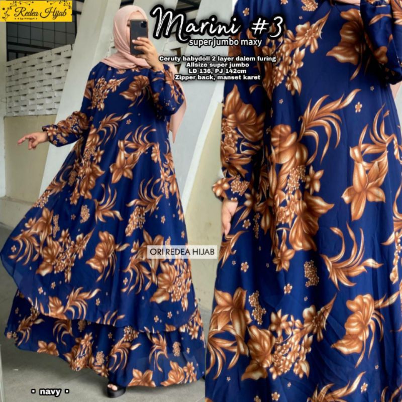 gamis ceruti jumbo kekinian ld 140 // ceruti motif jumbo // gamis ceruti XXXXL // CERUTI BIGSIZE 4L
