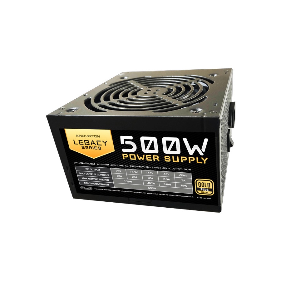 PSU Innovation 500Watt 80+ Good Legacy Series