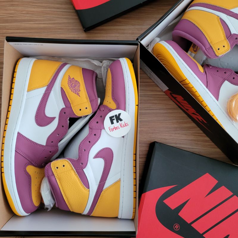 Air Jordan 1 Retro High OG Brotherhood || electro orange sbb 3.0