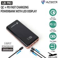 Ultimate Power Bank 20.000mAh L2Pro