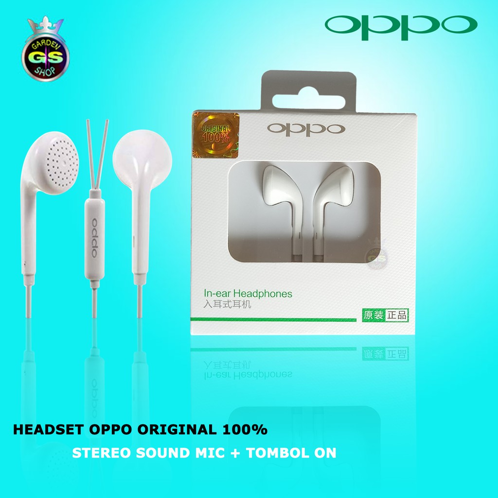 [ ORI 100%] Headset Oppo Original / Headset Oppo F9 F7 F5 F5 plus F3 plus F1 F1s F1plus A37 A83 A71 A3s A7