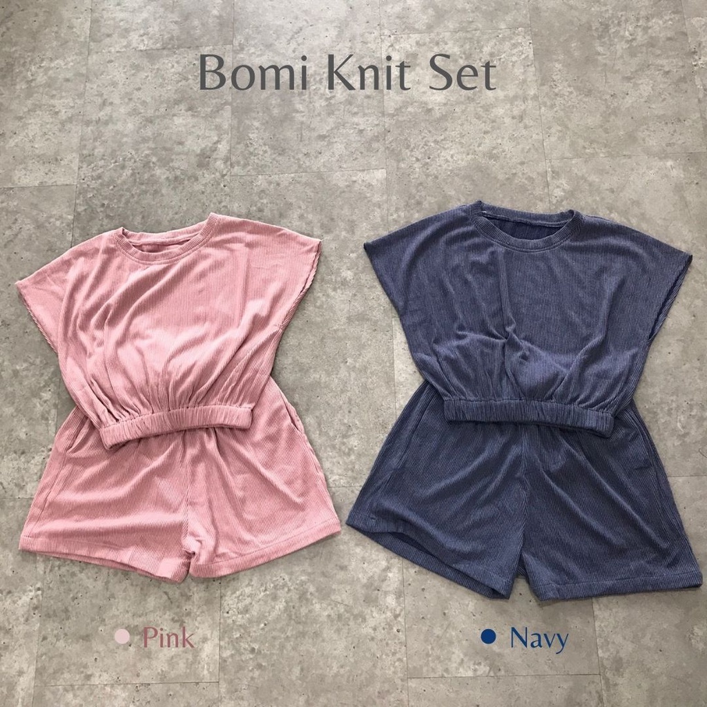 POTTIE - Bomi Knit Set - Fashion Wanita