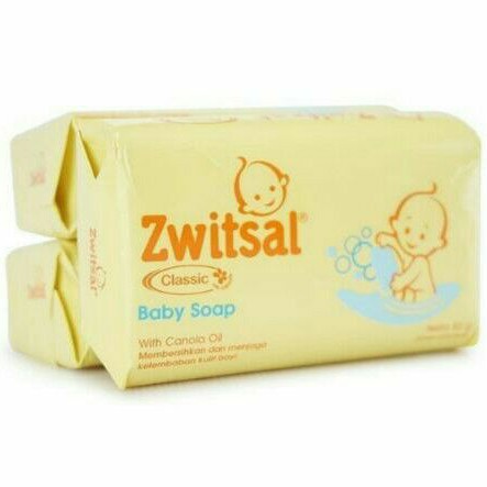 Zwitsal Clasic Baby Soap With Conala Oil 70g / Sabun Bayi / Sabun Mandi Batangan Bayi