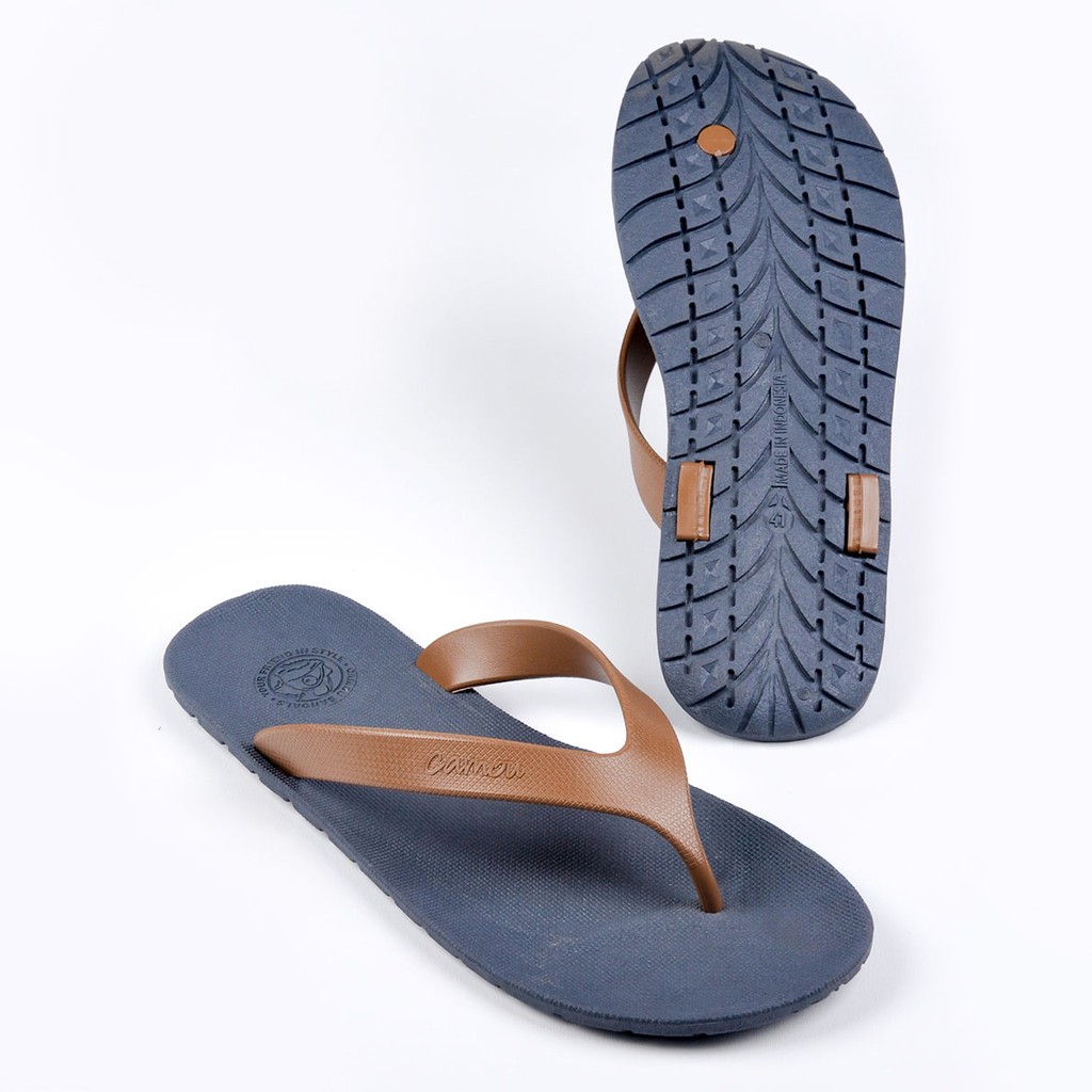 Sandal Jepit Sandal Pria Sandal Flip Flop Full Karet Sandal CAMOU