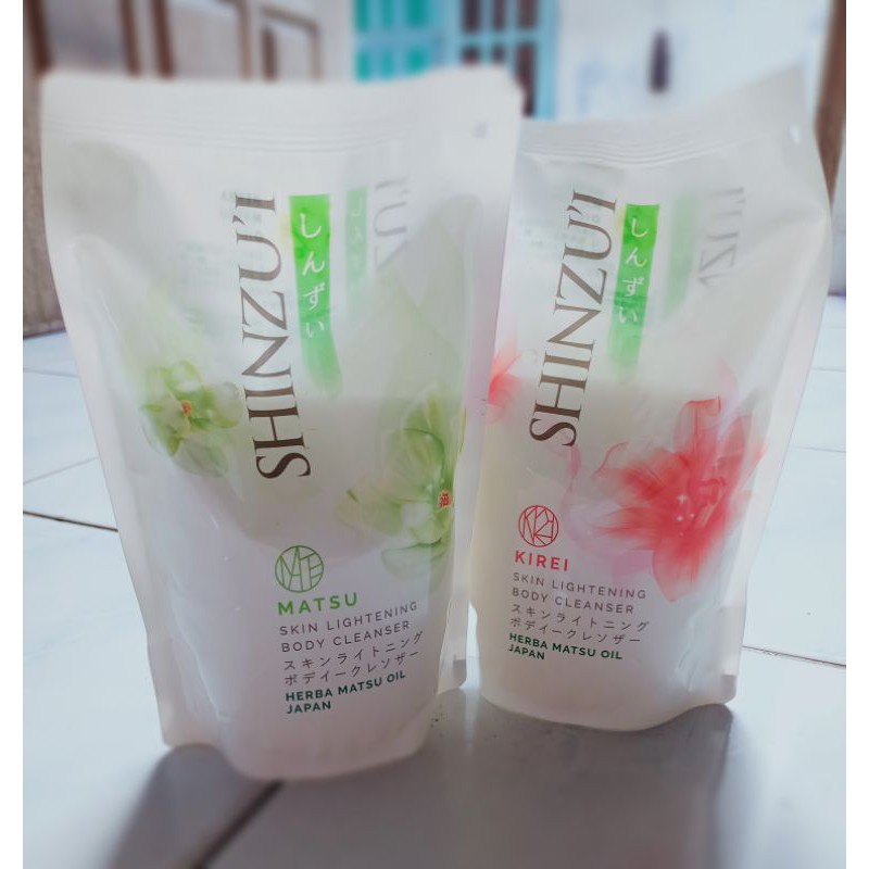 SHINZUI BODY CLEANSER Shinzui Sabun Mandi Cair Kemasan Refill 420/450 ml