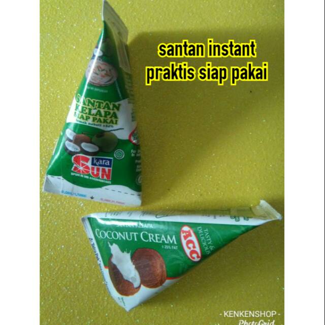 

Santan instant acc sun kara sasa berhadiah mangkuk