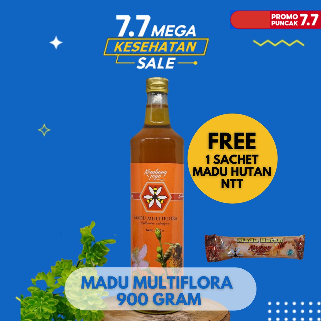 

Madu Multiflora 900 gram 660 ml - Madu Kembang Joyo
