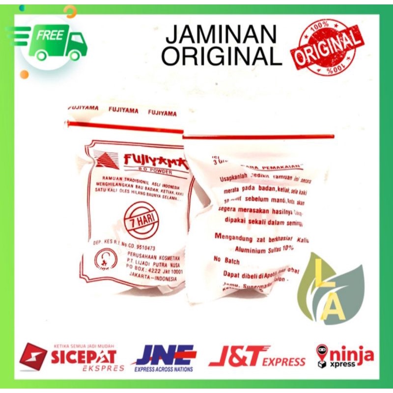 OBAT CINA/FUJIYAMA/FUJIYAMA POWDER/PENGHILANG BAU BADAN